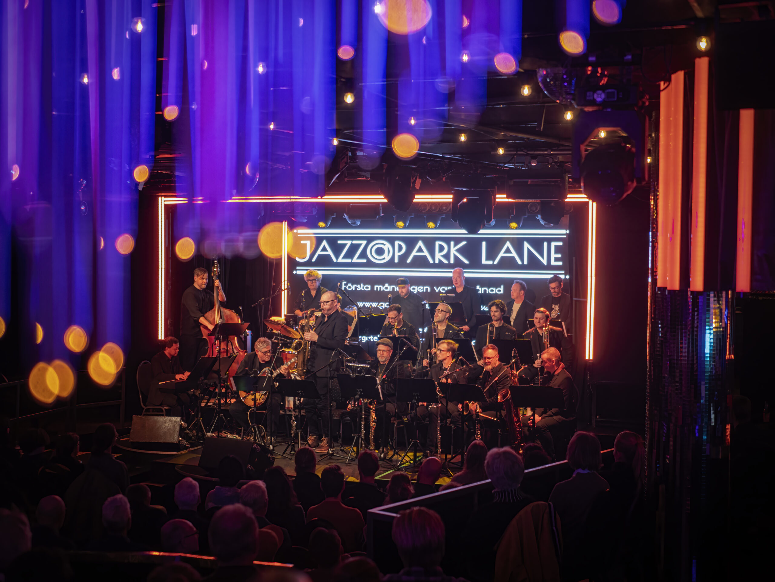 Göteborg Jazz Orchestra på scen